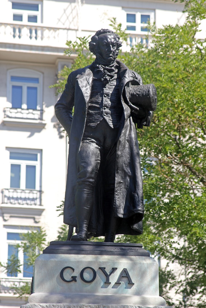 Goya Statue